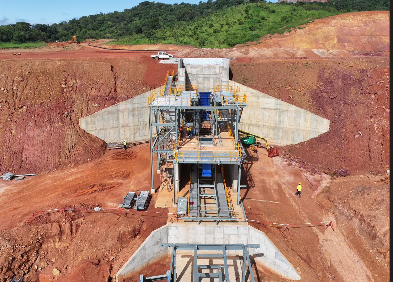 Figure 7: Primary crusher steel erection progress (11 October 2025)