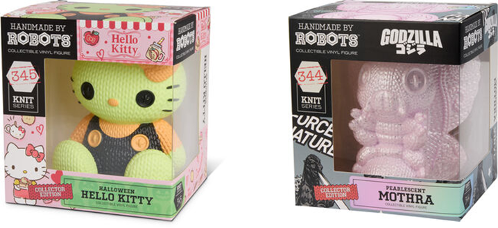 Exclusive selection of Handmade by Robots figures available at New York Comic Con