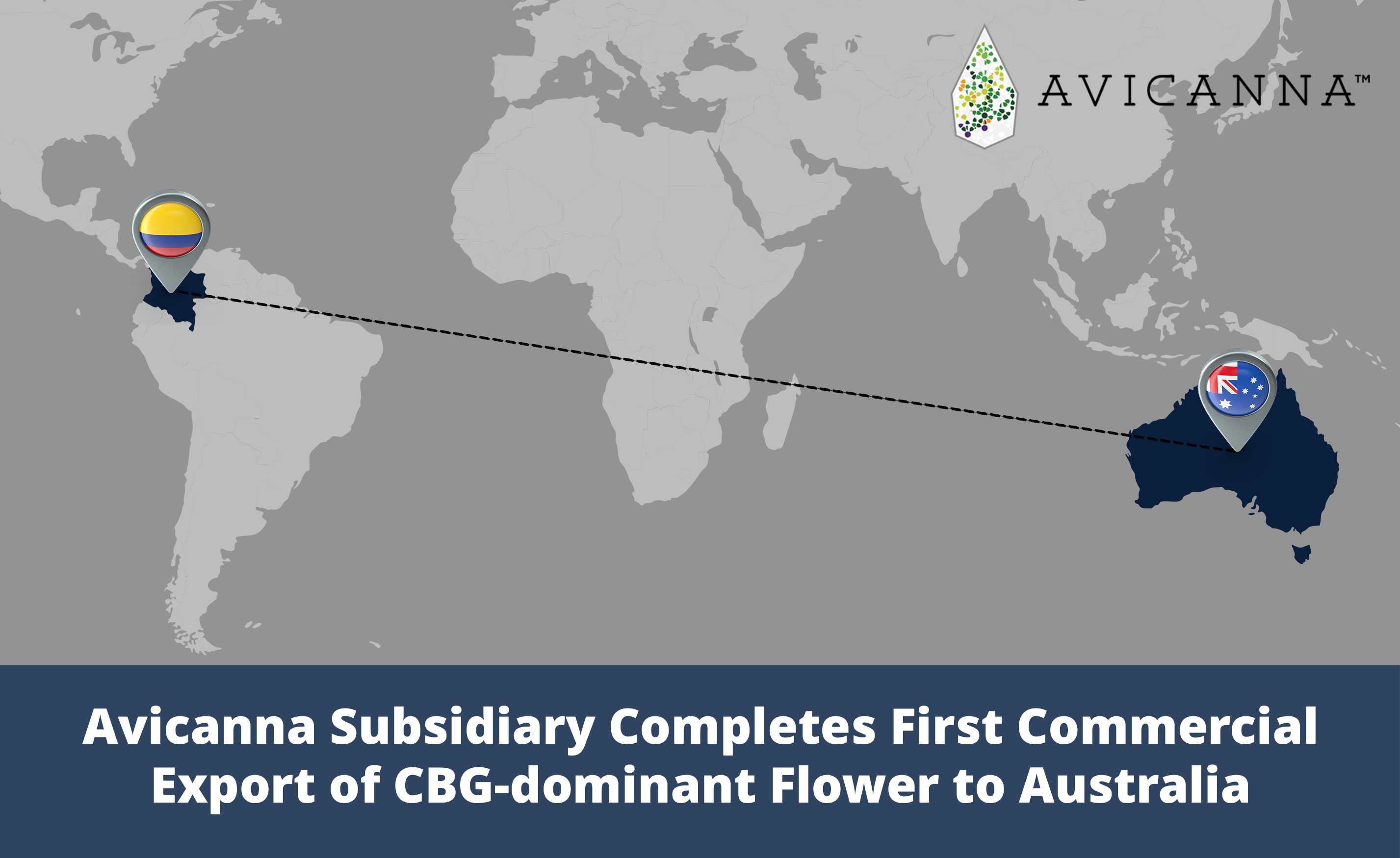 Avicanna Exports CBG to Australia