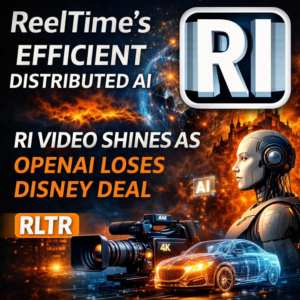 ReelTime’s RI’s Structural Advantage Shines in AI Video After Reports OpenAI Abandoned Sora, Sacrificing a Landmark $1 Billion Disney Deal to Redirect Compute Elsewhere