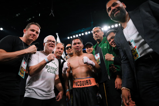 Manny Pacquiao and Jas Mathur