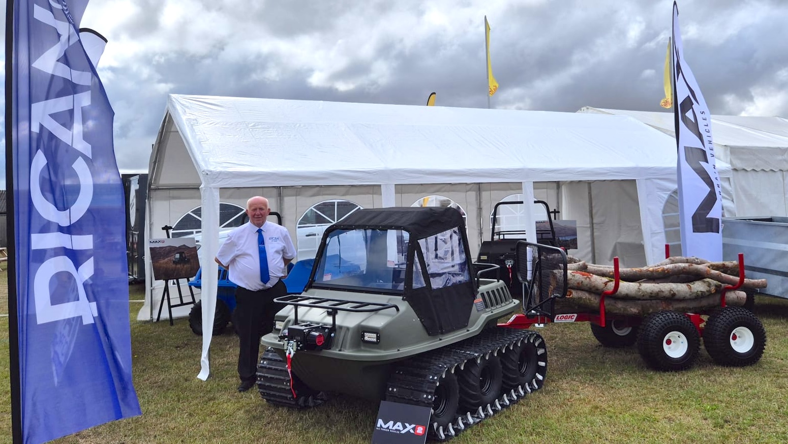 MAX 6x6 ATVs at Trade Show in UK