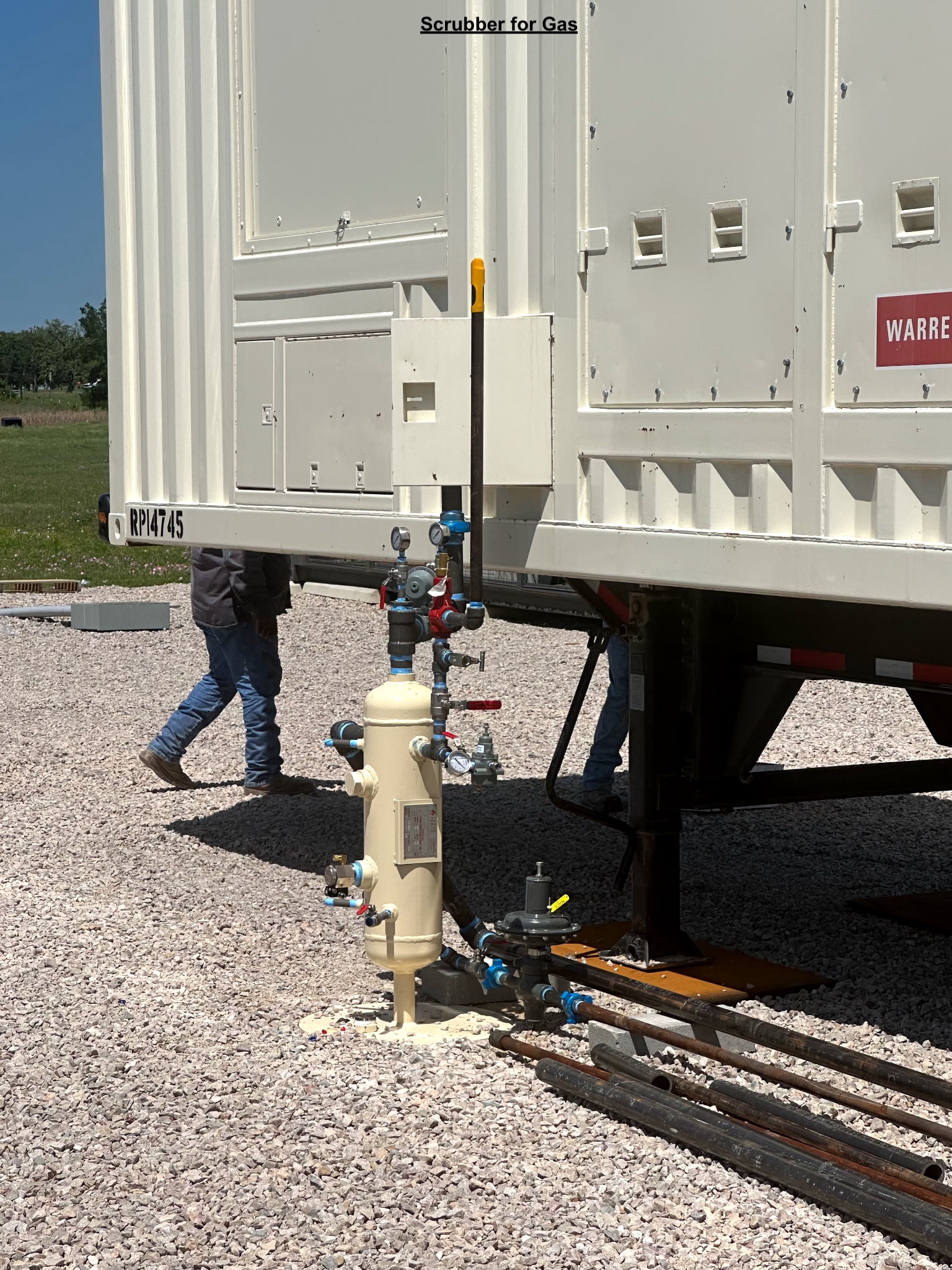 Trapped gas converted to energy for off-grid AI & data infrastructure