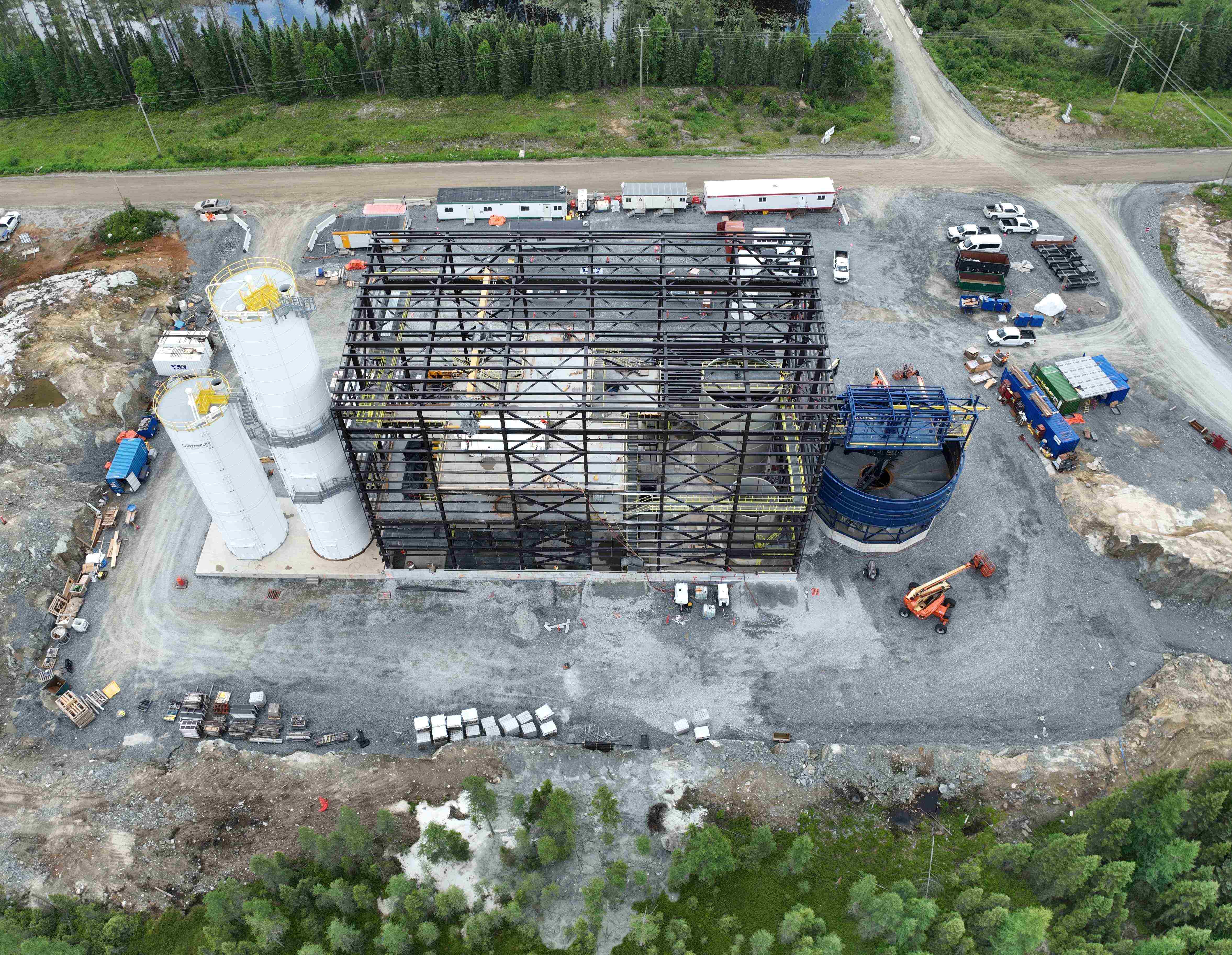 Island Gold paste plant - July 2025