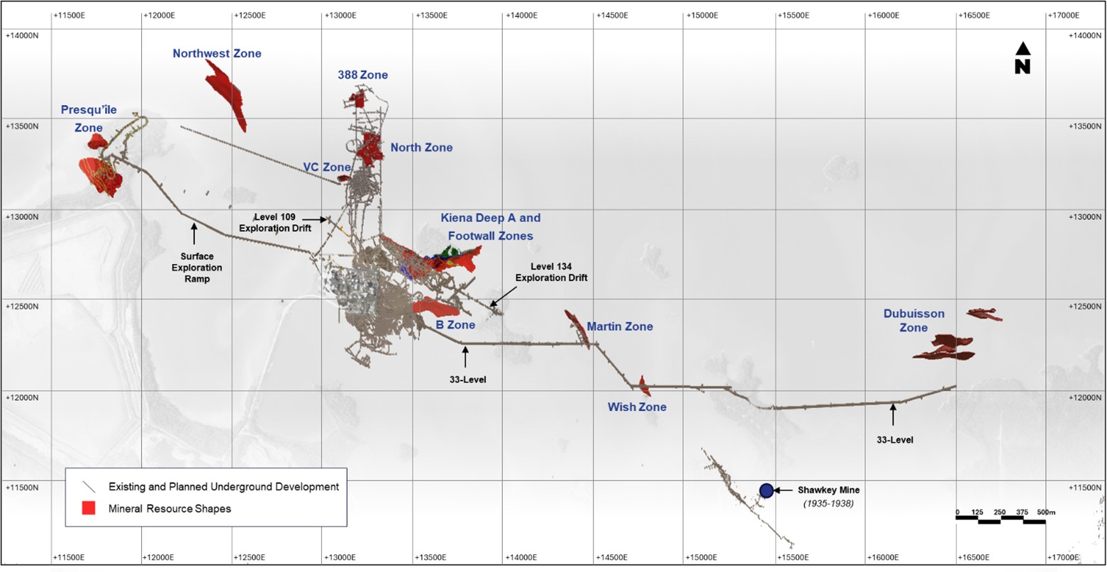 Kiena Southern Corridor Plan View
