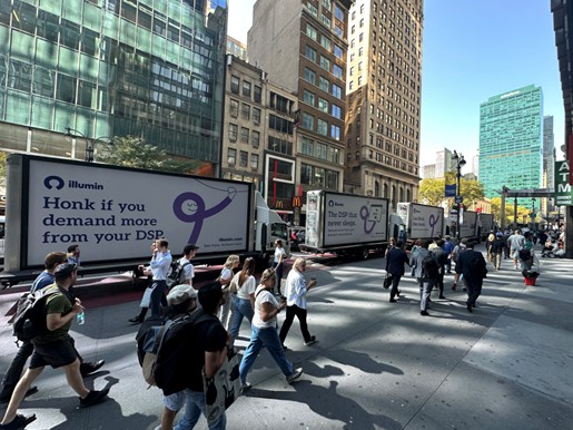 illumin Holdings Inc. (TSX: ILLM; OTCQB: ILLMF) today unveiled a new brand identity and its rallying tagline, “See More. Achieve More.” taking over the streets around Advertising Week New York.