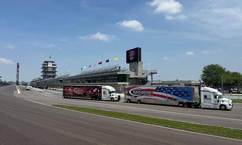 Kratos, Champion Tire & Wheel’s Industry-First Automated Truck Platoon Successfully Deploys to Support the NASCAR Brickyard 400