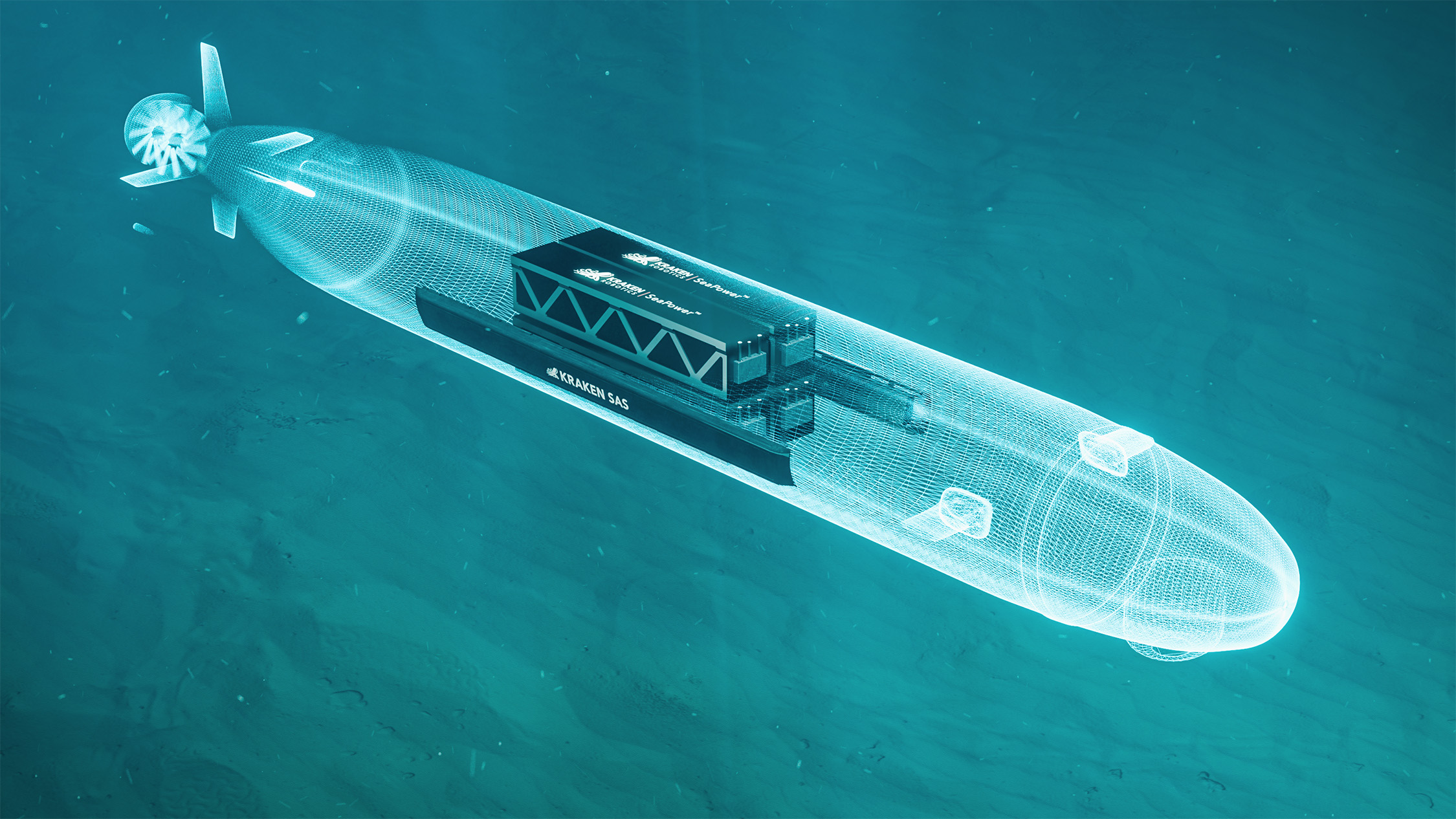 Kraken Robotics Synthetic Aperture Sonar and SeaPower Batteries