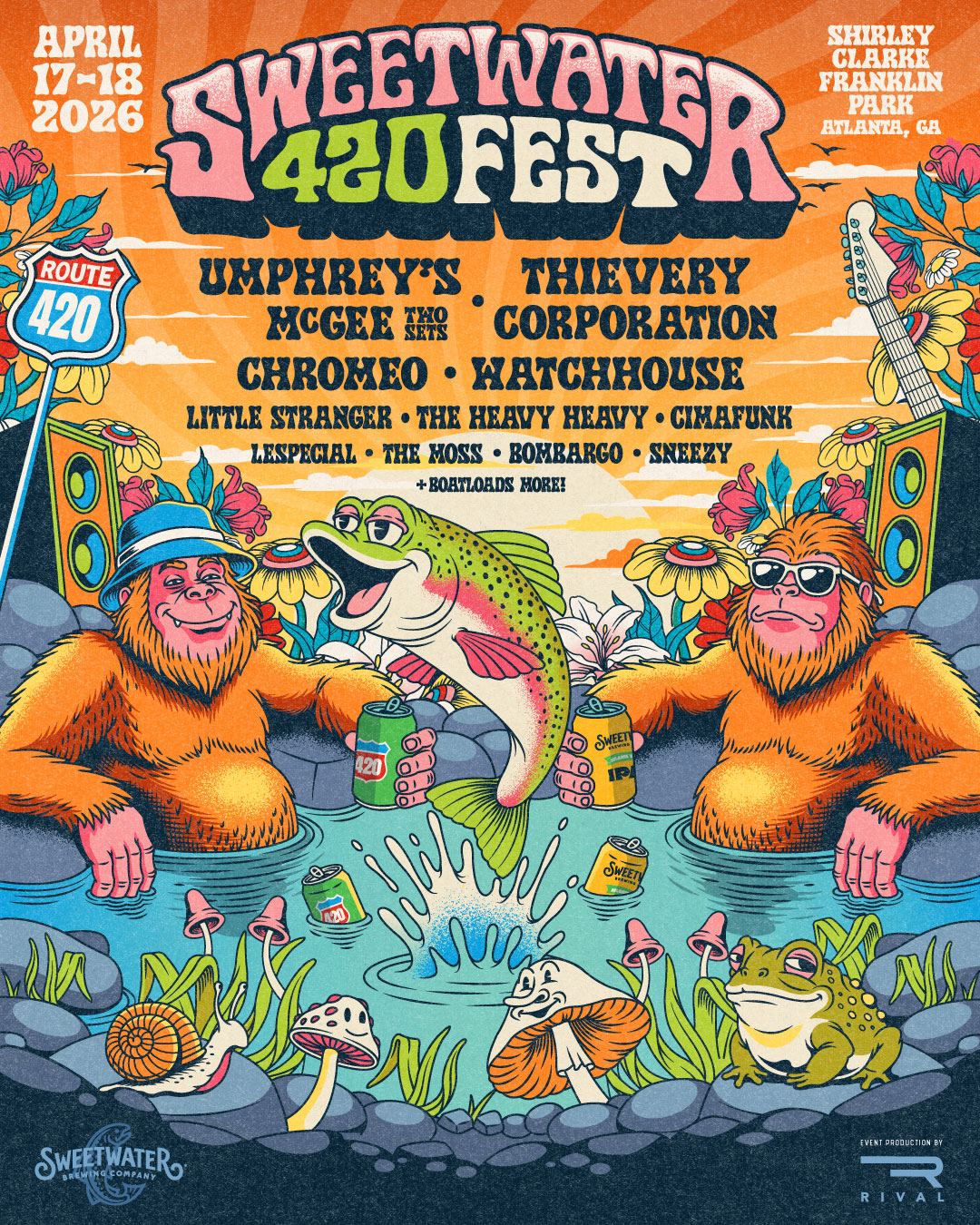 SweetWater 420 Fest Poster