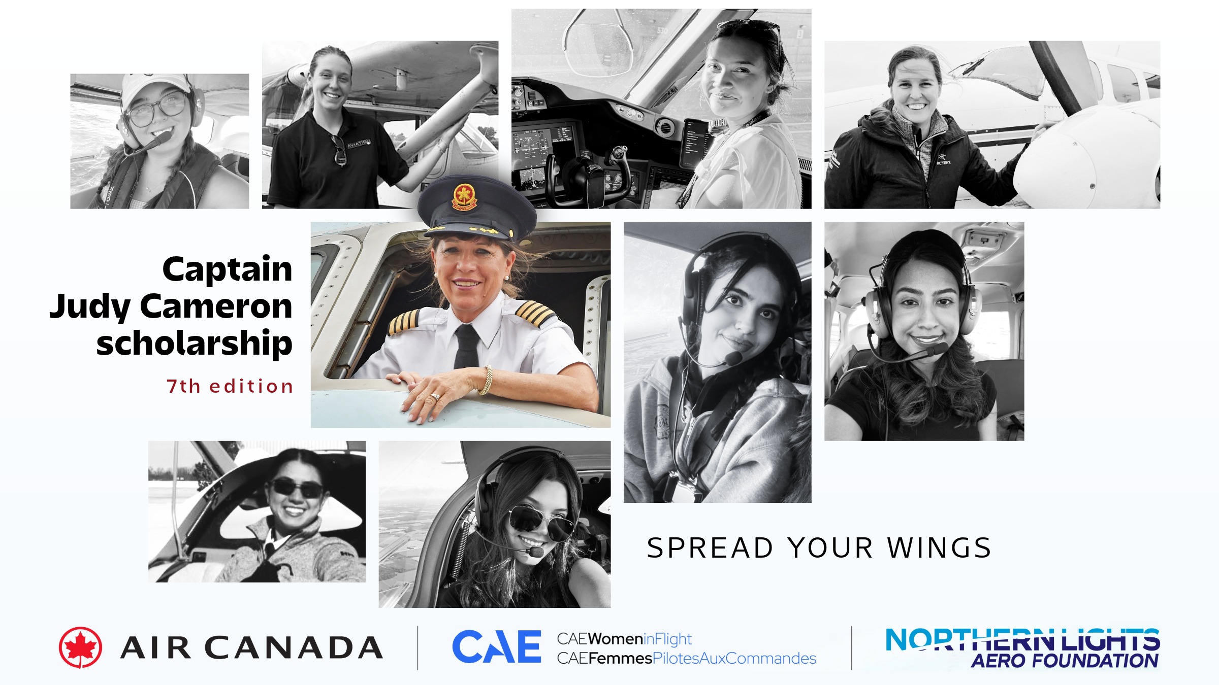 Air Canada and CAE Announce Eight Recipients of the Captain Judy Cameron Scholarship
