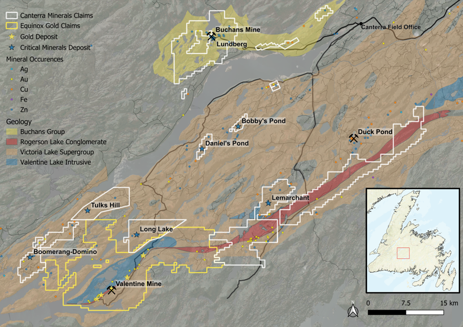 VLSG Projects map