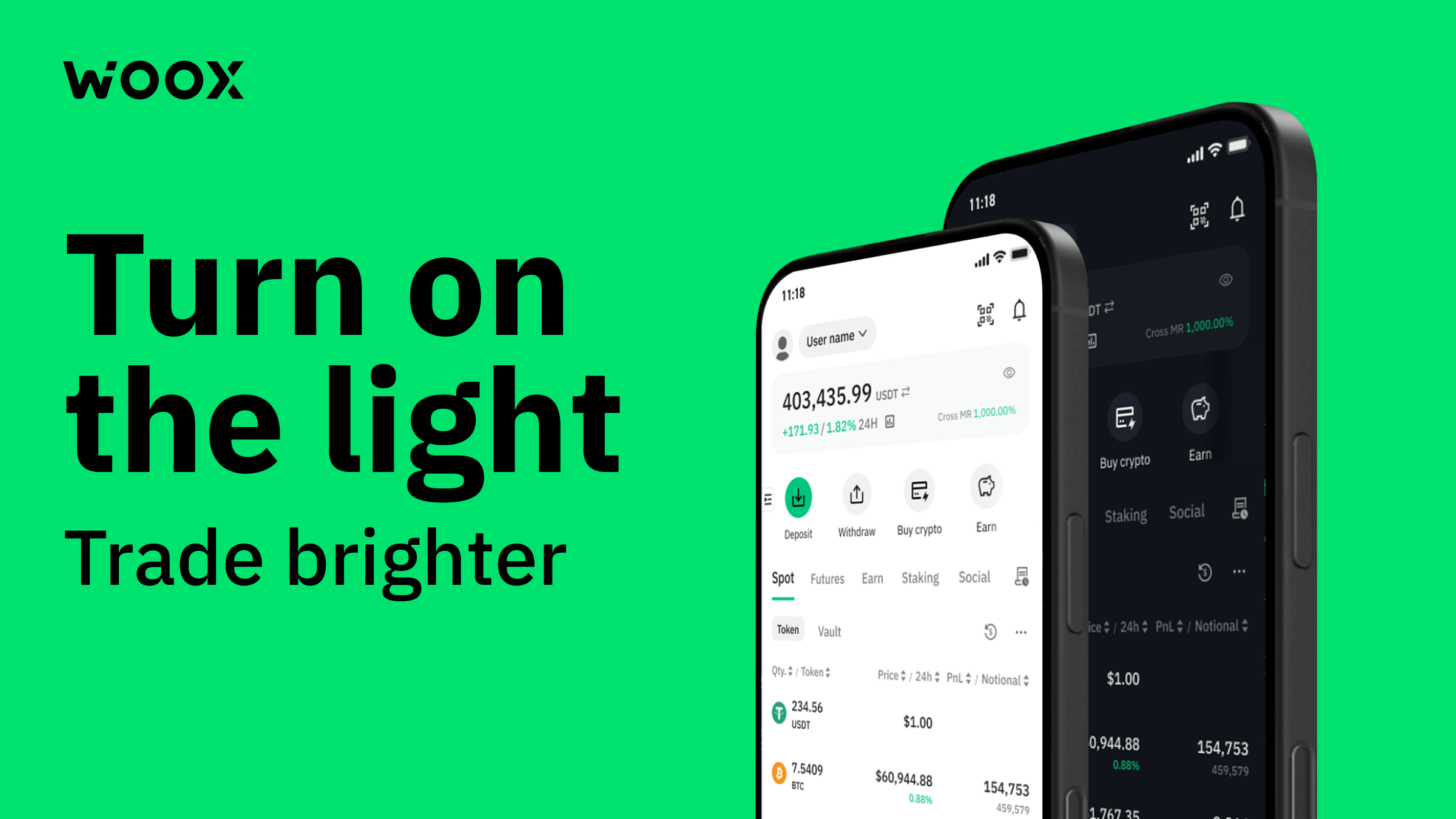 WOO X introduces Light Mode for brighter crypto trading experience - The  Globe and Mail
