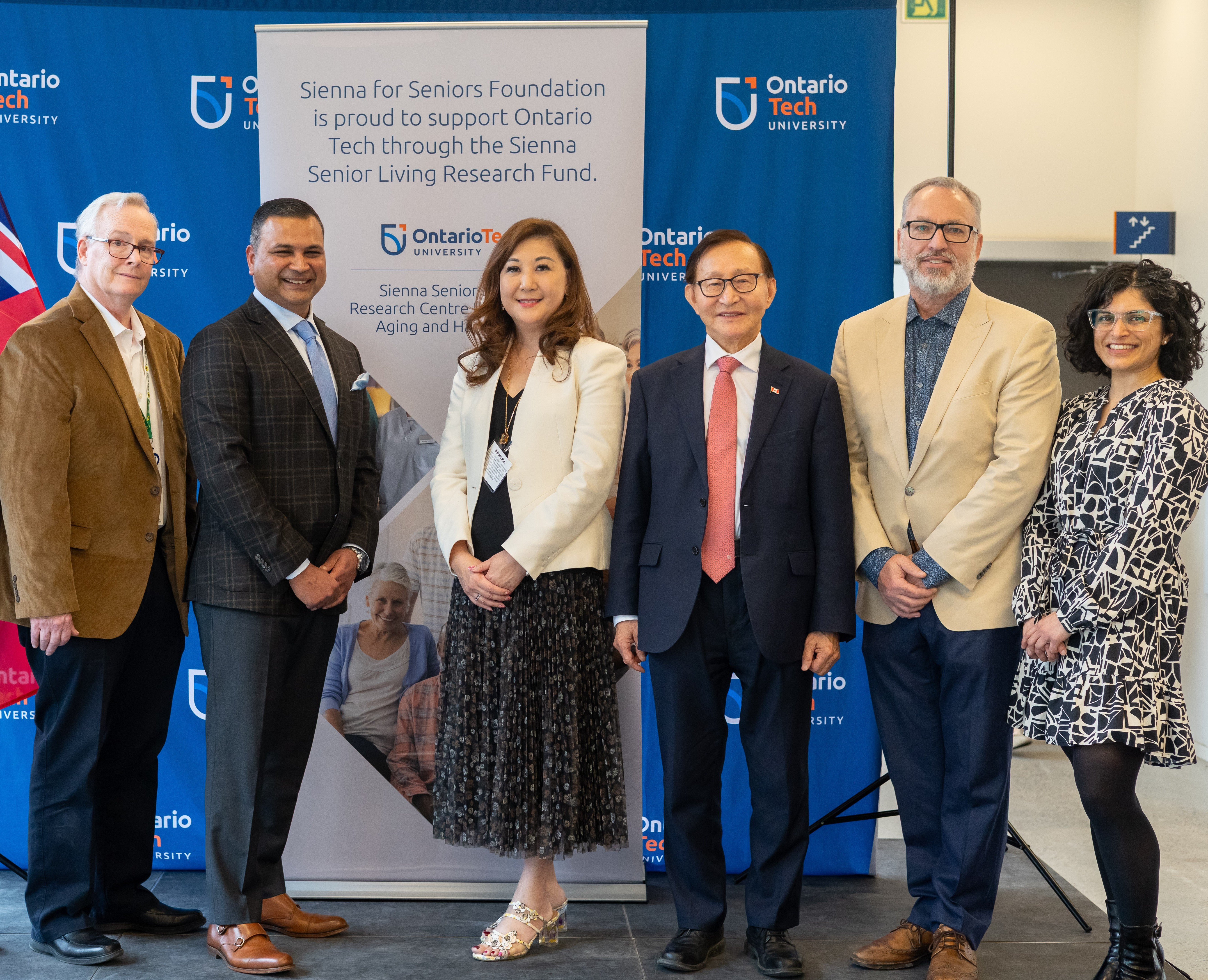 Sienna Senior Living Research Centre for Healthy Aging and Happiness_Launch and Naming Event_Group Photot