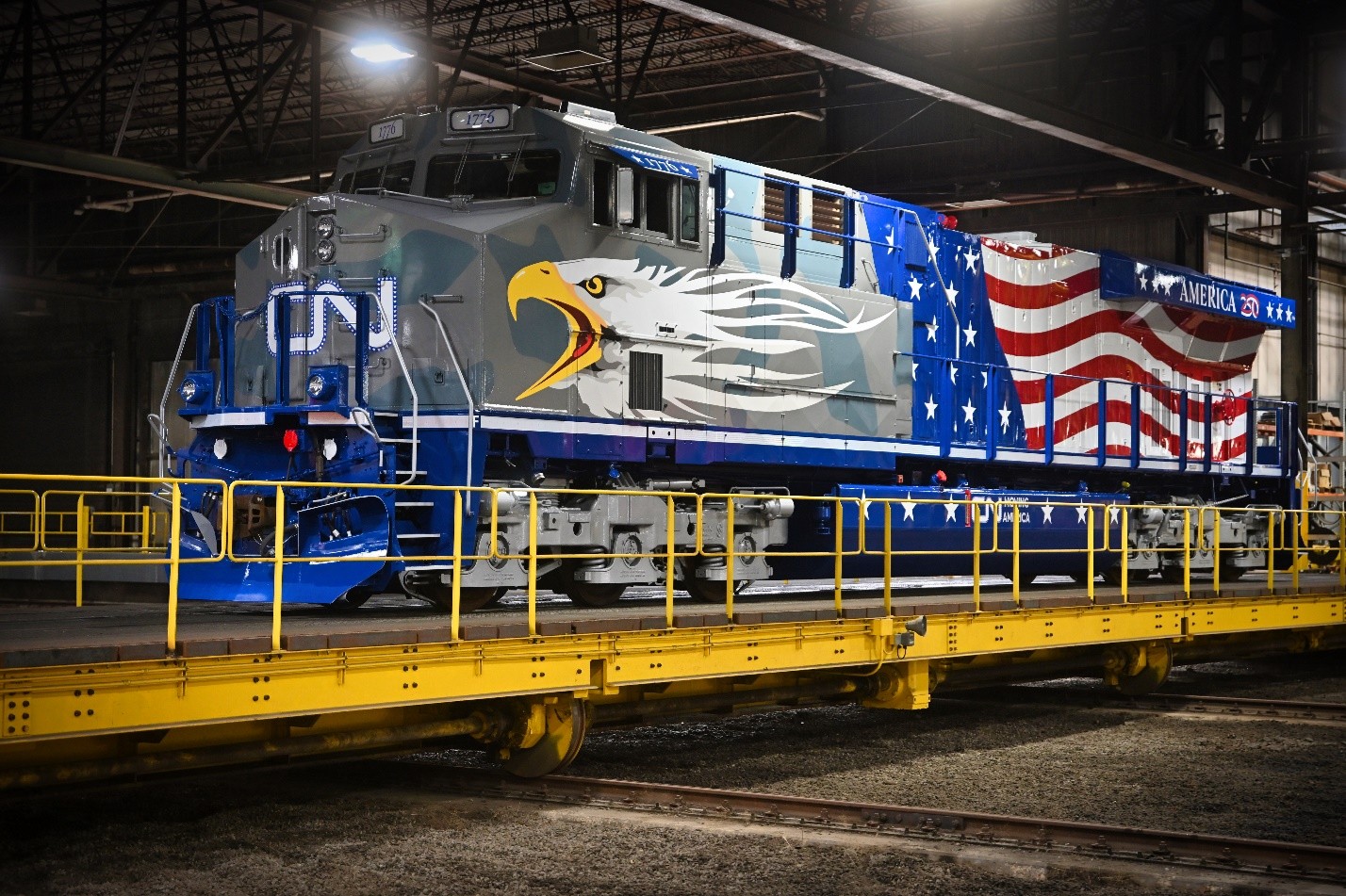 Locomotive 1776 – “Screaming Eagle”