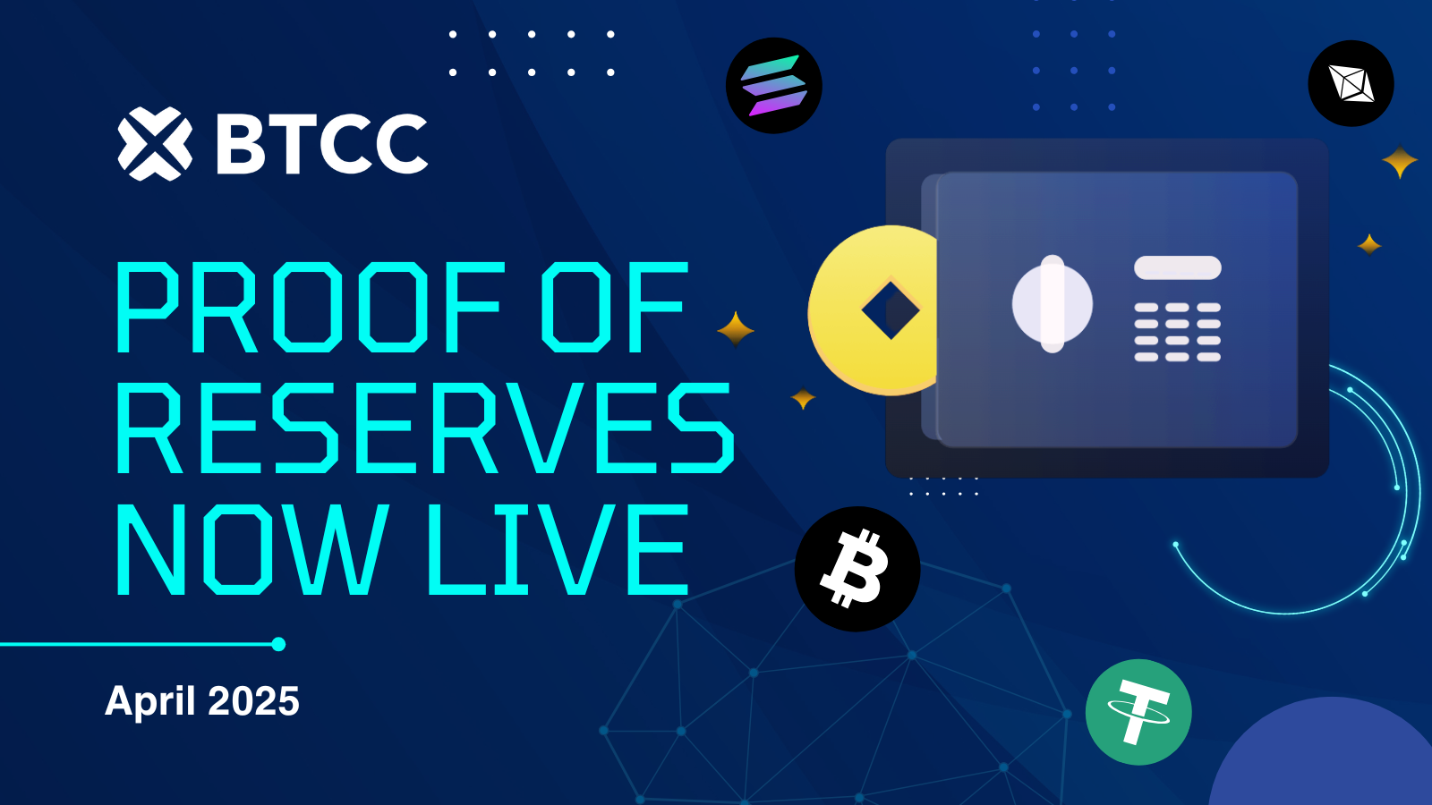 BTCC Exchange Announces Proof of Reserves in April 2025, Demonstrating  Powerful 161% Asset Backing for Security - The Globe and Mail