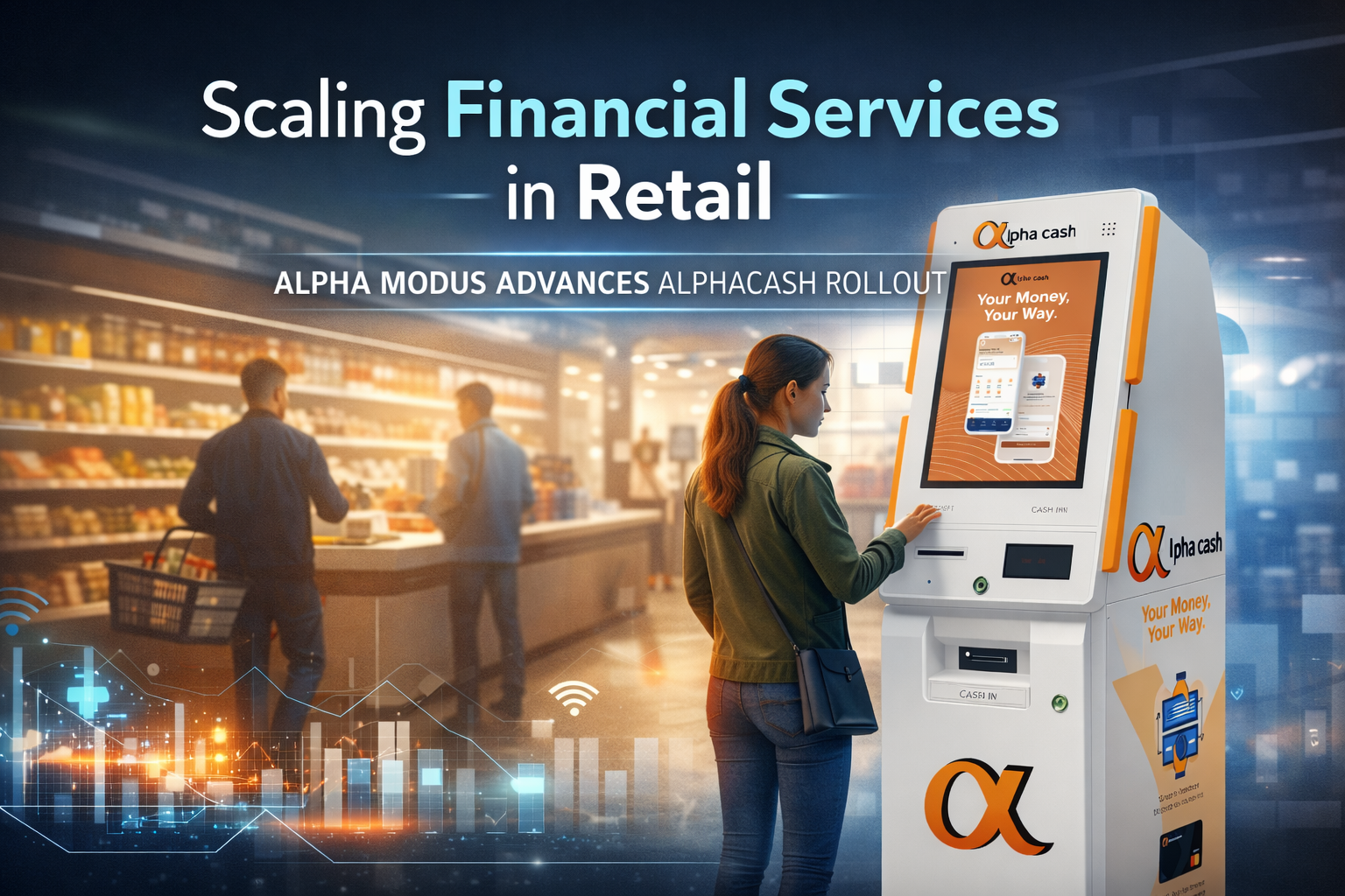 Alpha Modus Advances AlphaCash Retail Financial Services Kiosk Rollout