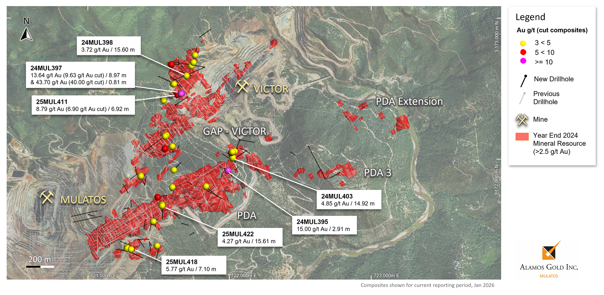 Figure 4 _Puerto Del Aire – New Exploration Highlights, Plan View