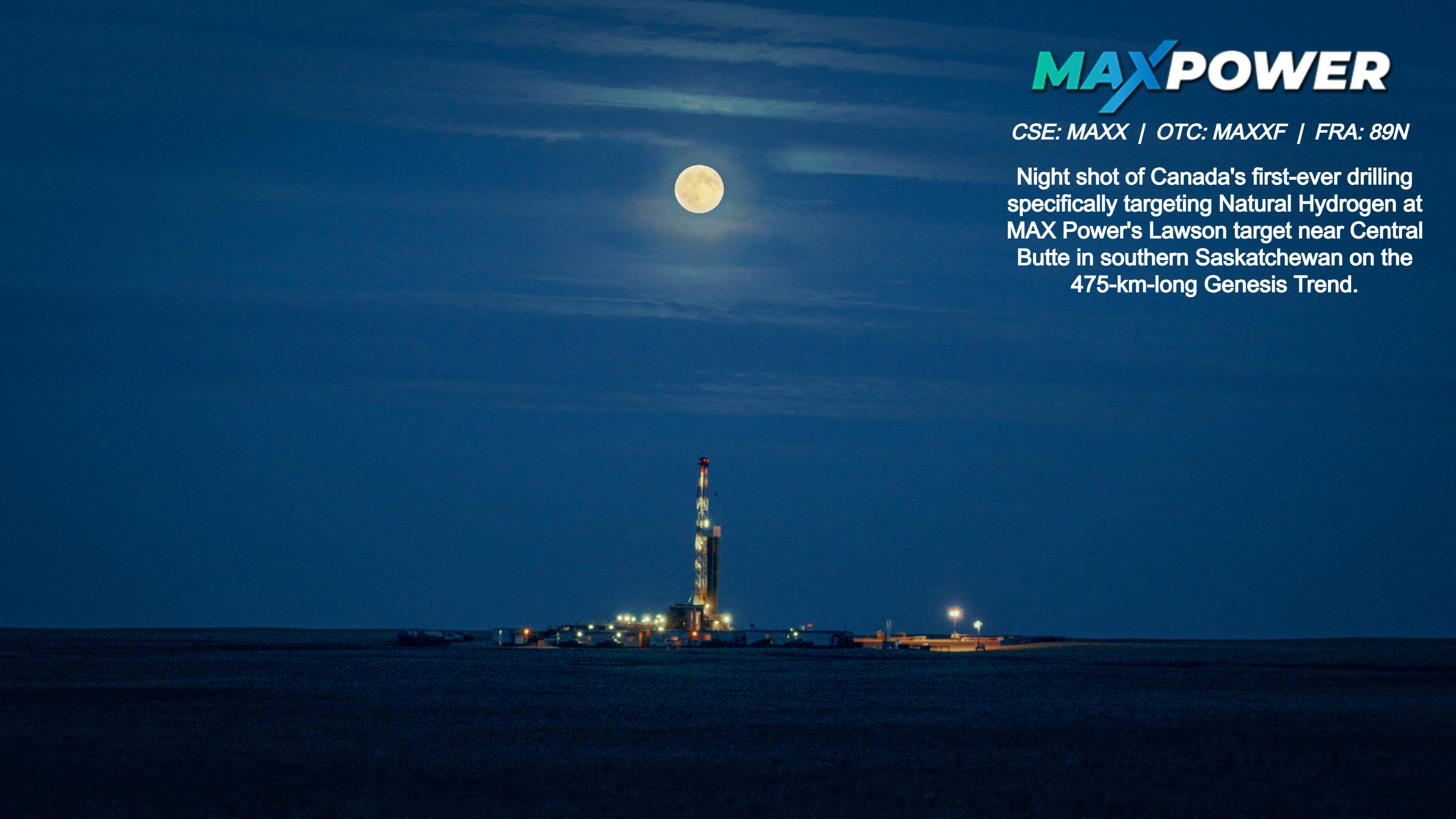 MAX Power Drill Rig Moon Shot Nov 25 NR