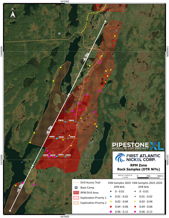 First Atlantic Nickel Announces Expanded 4-Kilometer Strike Length at ...