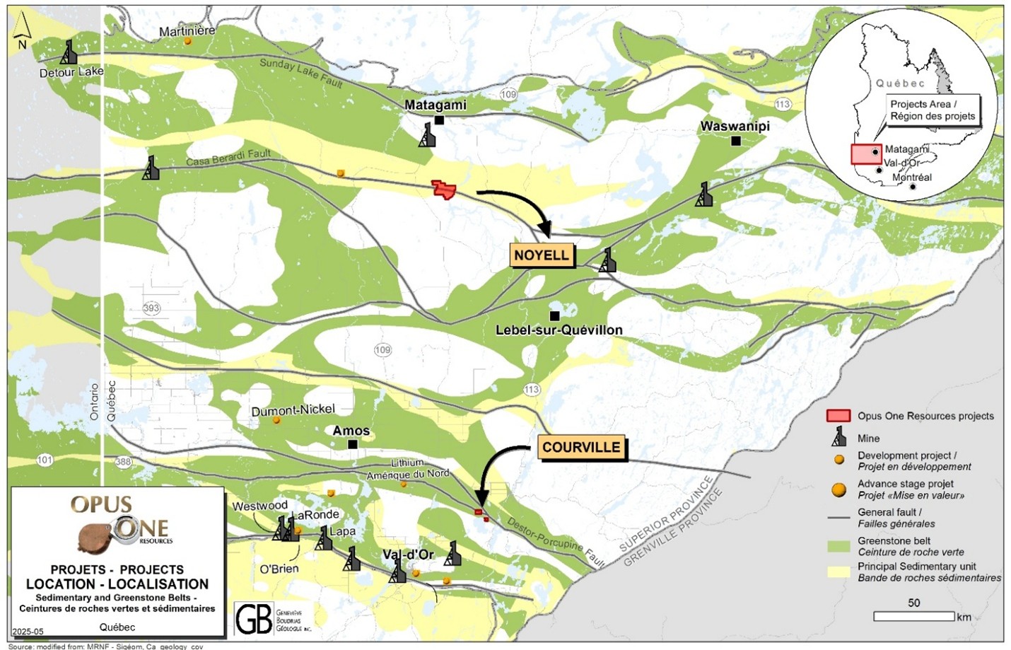 OPUS ONE’S NOYELL PROPERTY LOCATION MAPS
