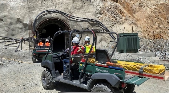 Underground Portal at Granite Creek