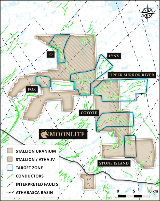 Moonlite Project with Target Areas