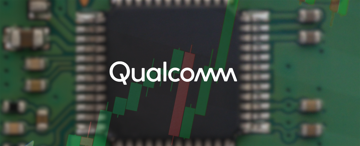 Qualcomm Semiconductor stock spike - This image is an original composition by MarketBeat using licensed and editorial elements. Not for redistribution or reuse.