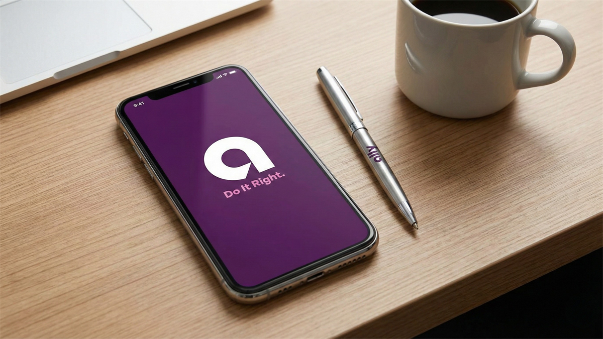 Ally Financial mobile banking app on smartphone beside pen and coffee, symbolizing digital bank earnings.