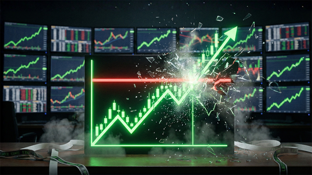 Russell 2000 breakout chart small cap stocks