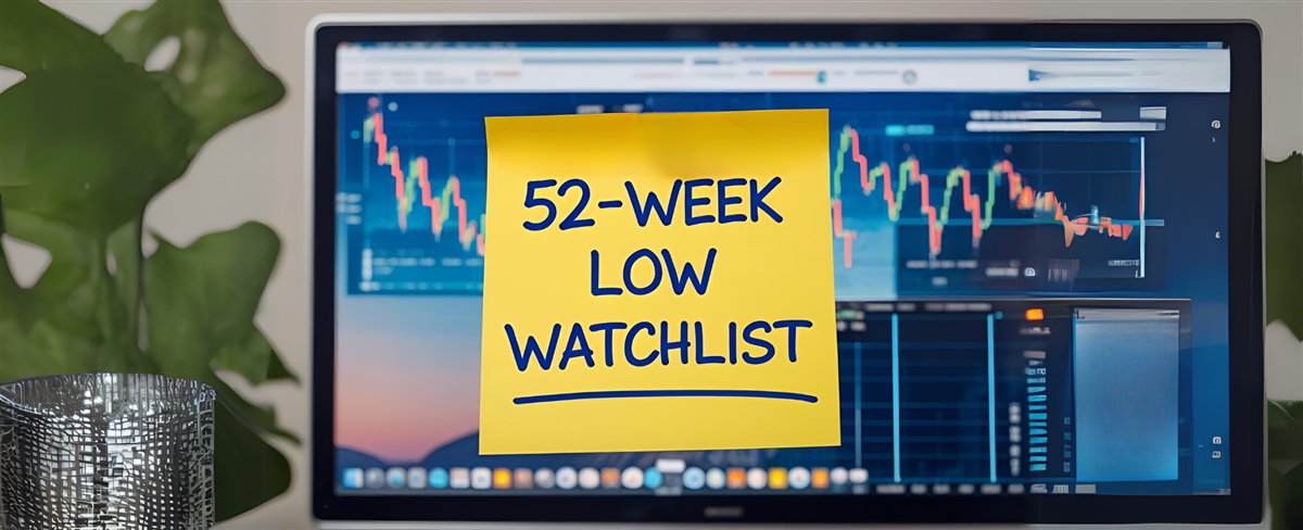 52-Week Low Watchlist stocks
