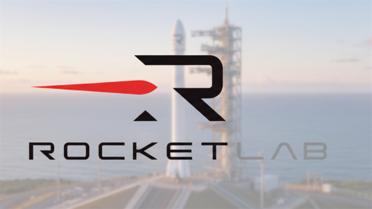 Detailed visualization of a Rocket Lab launch site.