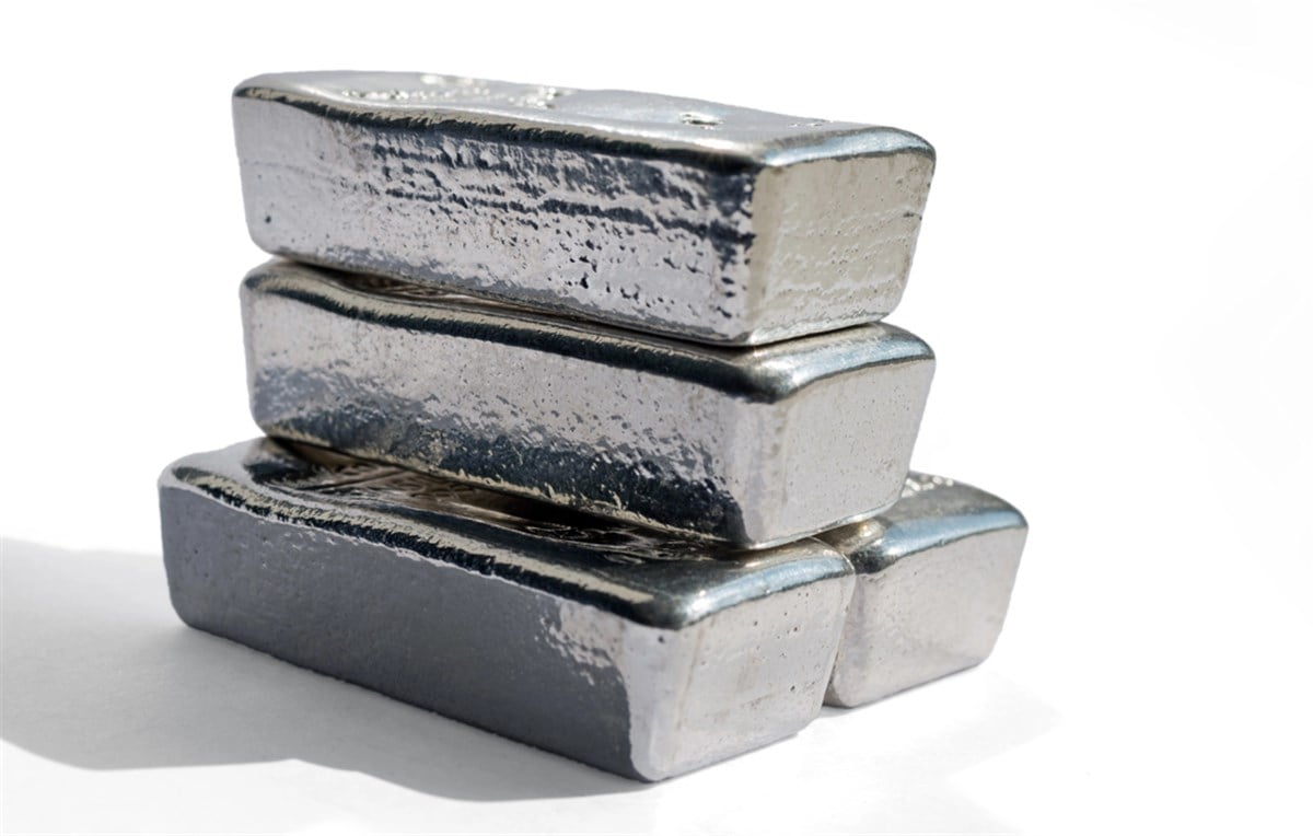 stack of silver bars