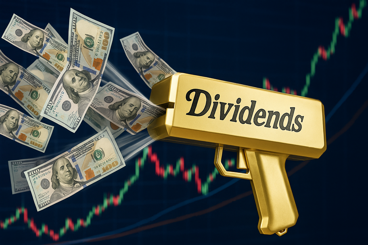 Money dispenser for dividends