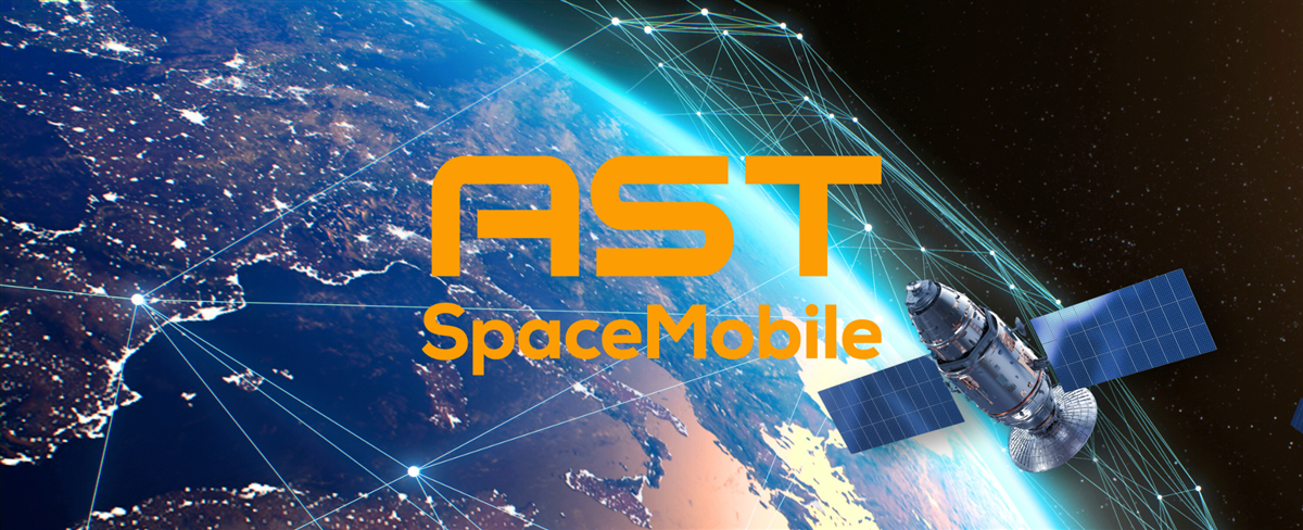 AST SpaceMobile Satellite Networks - This image is an original composition by MarketBeat using licensed and editorial elements. Not for redistribution or reuse.