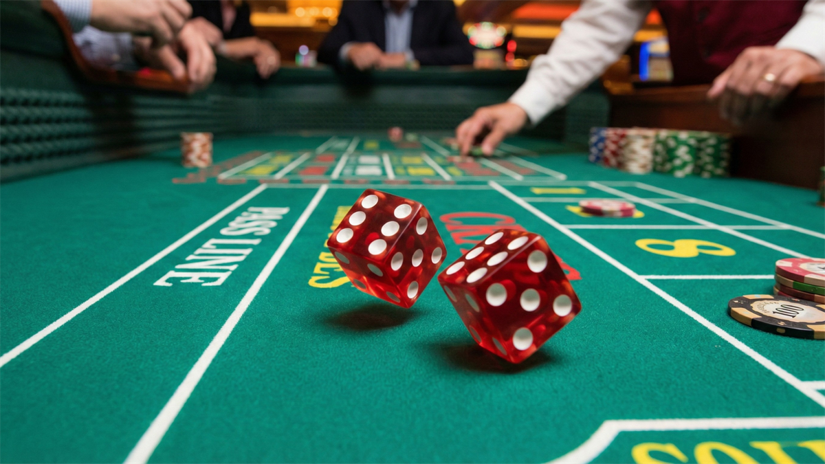 Craps dice roll symbolizes crypto investors shifting from Bitcoin holding to high-volatility trading.