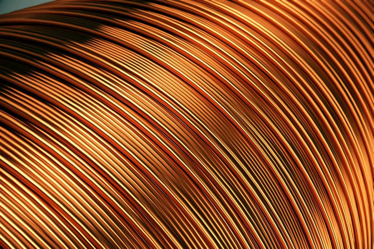 Copper spools 