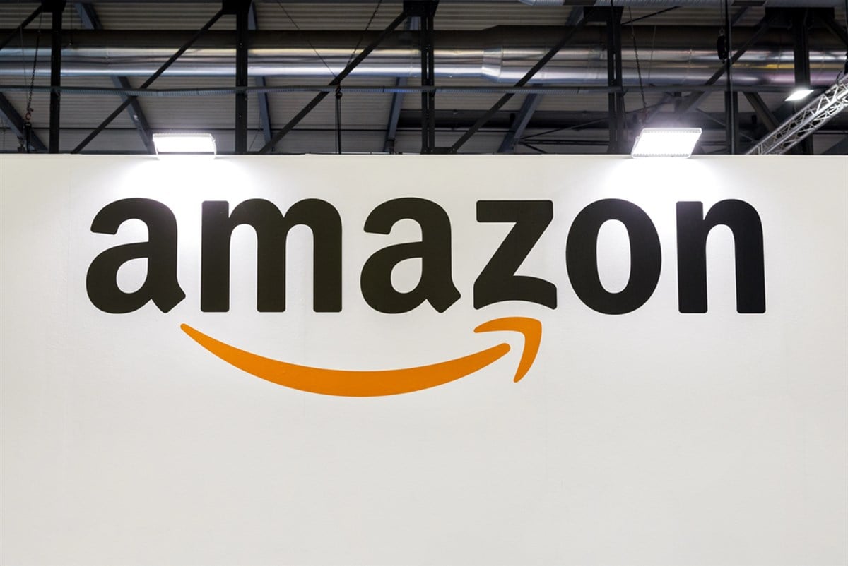 Amazon logo on Building 