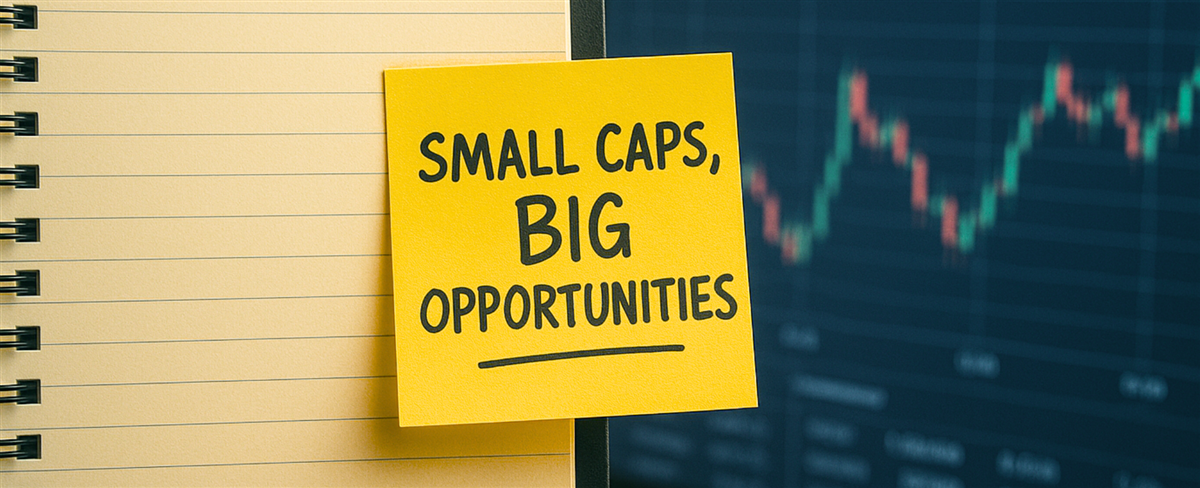 Small Caps, Big Opportunities - This image is an original composition by MarketBeat using licensed and editorial elements. Not for redistribution or reuse.