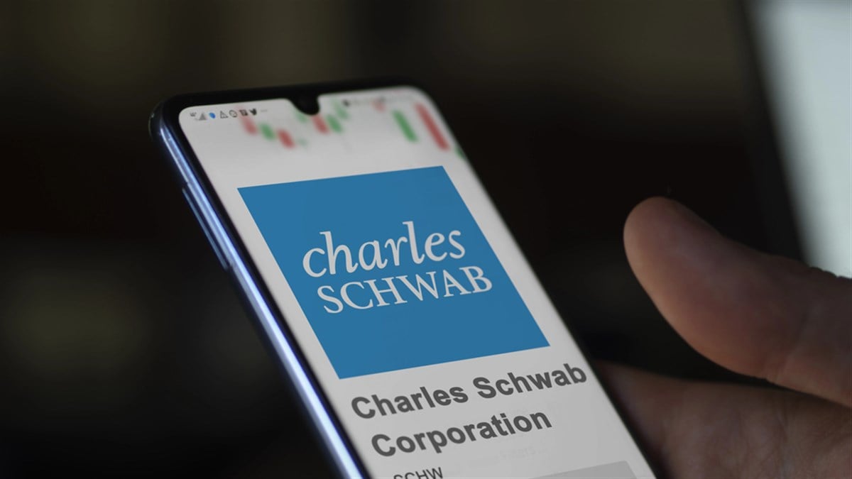 Schwab on Cellphone