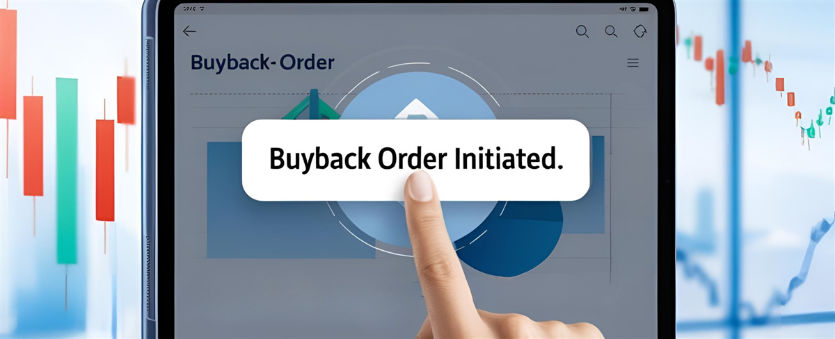 Buyback order initiated stock screen - This image is an original composition by MarketBeat using licensed and editorial elements. Not for redistribution or reuse.