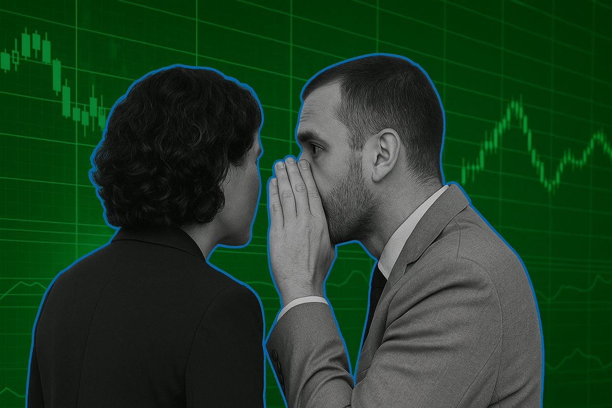 insider trading secret whisper