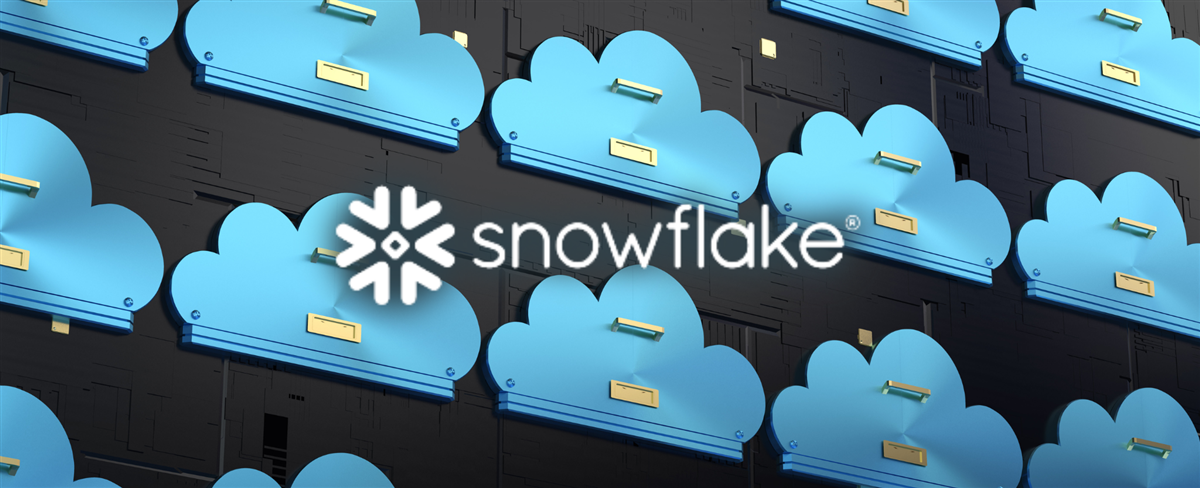 Snowflake cloud-based data storage