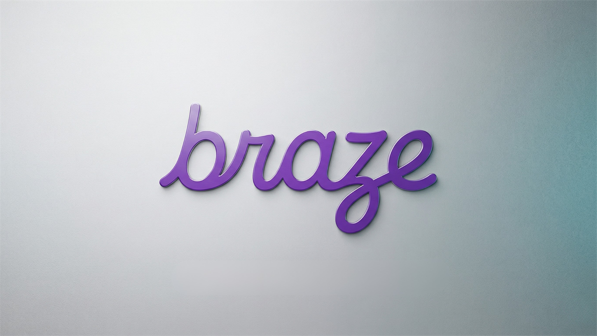 Purple Braze Inc. logo on a clean background, representing SaaS growth and customer engagement platform expansion.