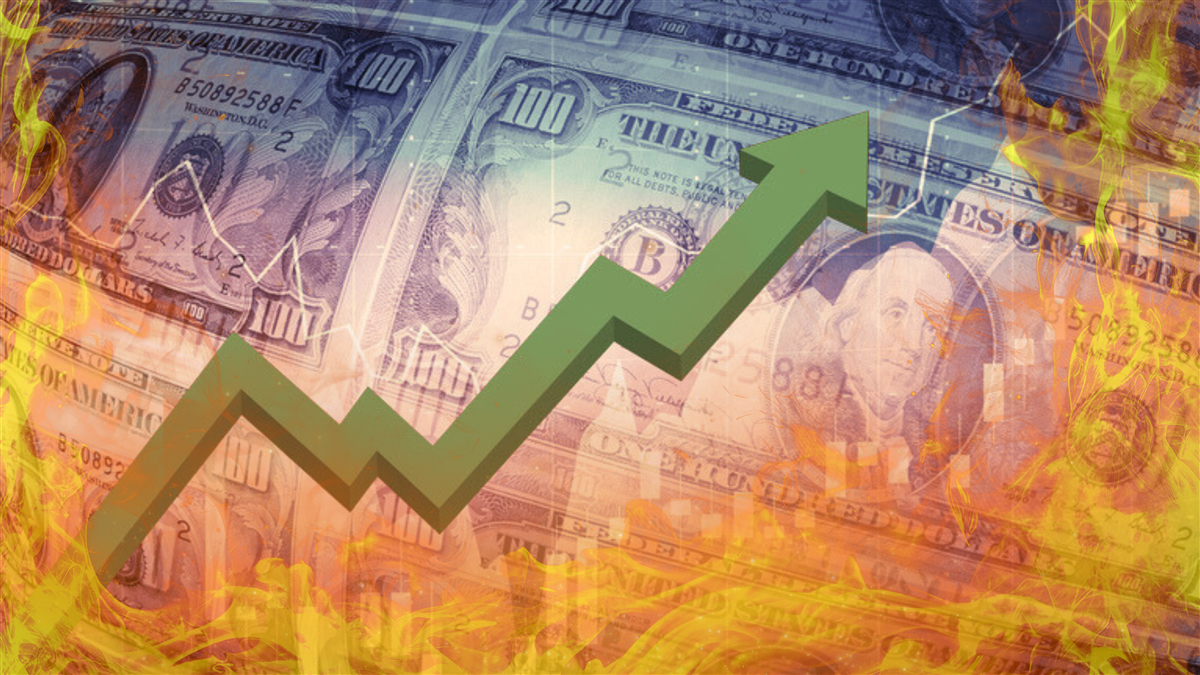 Stocks increasing on fire