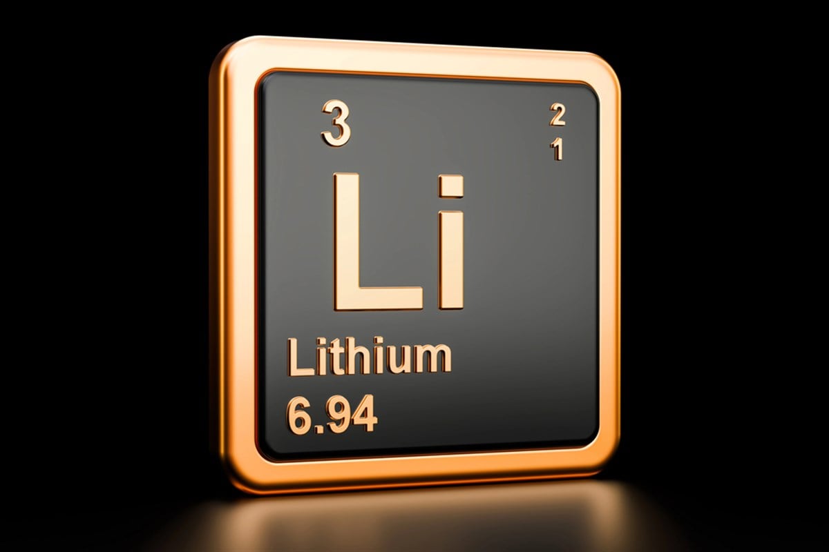Lithium (Li) element square