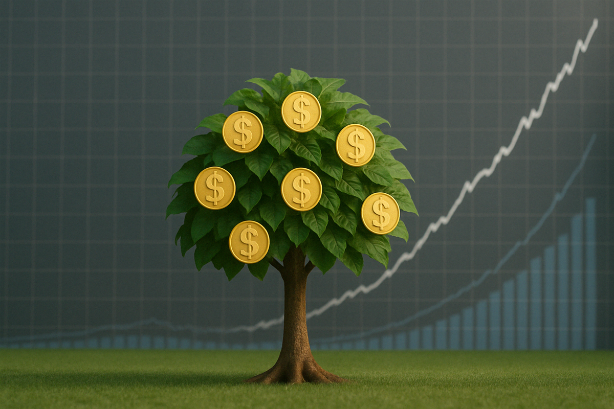 high dividend yields money tree