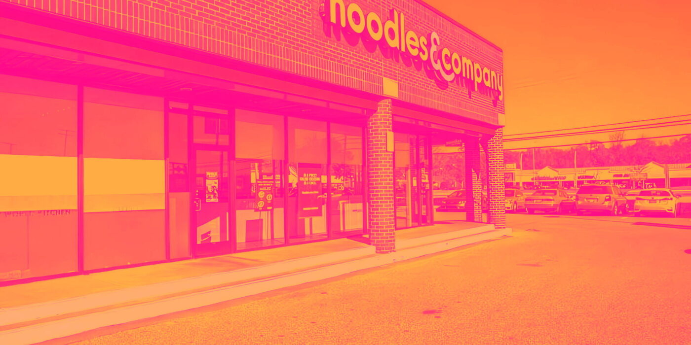 Why Noodles (NDLS) Stock Is Trading Up Today The Globe and Mail