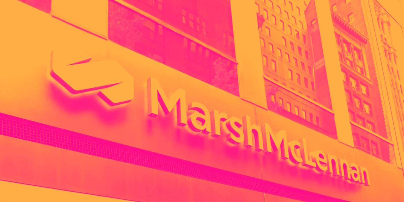 Marsh Re Marsh (NYSE:MRSH) Beats Q1 CY2026 Sales Expectations - The Globe and Mail