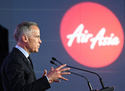 Canada's Prime Minister Mark Carney speaks during an event at the Airbus A220 Delivery Center in Mirabel, Que., Wednesday, May 6, 2026, where AirAsia placed a landmark order for 150 Airbus A220 aircraft. (Graham Hughes/The Canadian Press via AP)