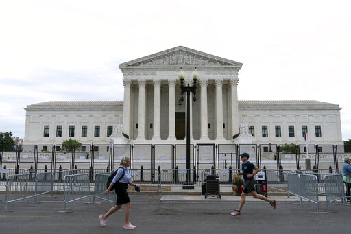 The U.S. Supreme Court, Tuesday, June 21, 2022 in Washington. (AP Photo/Jose Luis Magana)